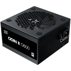 Xigmatek Odin II 600W (Black, AC 230V, DF APFC, Black Cable, 80PLUS, 120mm Fan, EU Power Cord, Color Box)